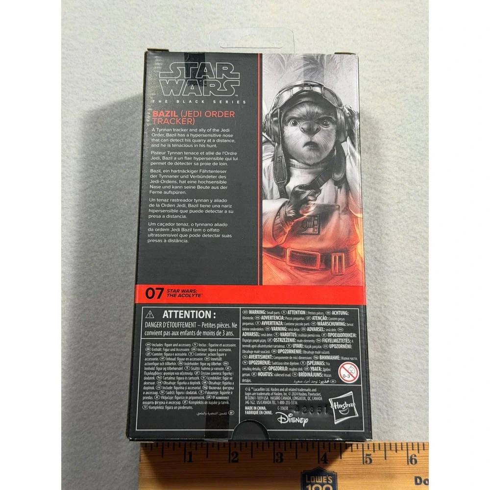 Star Wars The Black Series Bazil Jedi Order Tracker The Acolyte Figure G1549 NEW
